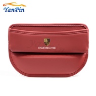 Porsche Car Seat Gap Storage Box Leather Car Storage Bag For Panamera Macan New Cayenne Taycan 917 7