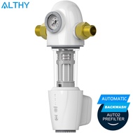 ALTHY AL-PRE-AUTO2 Flushing Backwash Prefilter Spin Down Sediment Water Filter Central Whole House P