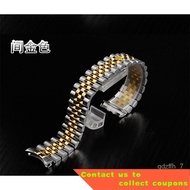 🌠 Langdong Strap Applicable to Rolex Log Type Watch Band Steel Belt Stainless Steel Watch Bracelet13 17 20 21mm XXMW