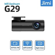 Jimi New Mini Dash Cam 2K Full HD 5.8Ghz Wi-Fi With 1CH Camera Car DVR IR Night Vision 24H Parking M