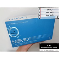 Novid 4ply Disposable Surgical Face Mask (50pcs)//Novid四层医用口罩