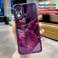 Oppo Reno8 T 5G 2023 Camera Electroplated Lens Protection Soft Clear Casing For Oppo Reno8T Reno8 T 