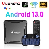 LEMFO X88 MINI 13 TV Box Android 13 8K Dual Band Wifi Video Output 4K 4GB 64GB RK3528 TV Box Android 13 PK H96 MAX RK3528 TV Receivers