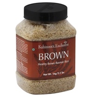 KOHINOOR BROWN BASMATI RICE JAR 1 KG--Expiry Date May 2028