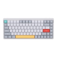 NUPHY WIRELESS KEYBOARD (คีย์บอร์ดไร้สาย) AIR75 V2 QMK/VIA RGB EN/TH - IONIC WHITE RED SWITCH