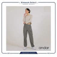 ANDAR AIRST Two-Way Cargo Pants Women Stretch Lightweight Wide Leg Casual Outdoor Pants