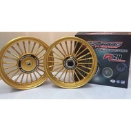 XSPEED MAGS R24 - GOLD for Mio Sporty/Soulty/Fino