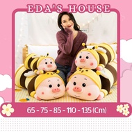 (HCM-Hỏa tốc 2h) Gấu Bông Gối Ôm Lợn Ong Heo Ong Biến Hình Siêu Cute Size Lớn EDAS HOUSE