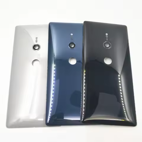 Ceramics Glass for Sony Xperia XZ2 H8216 H8266 H8276 H8296 Back Battery Cover Rear Door Back Case Ho