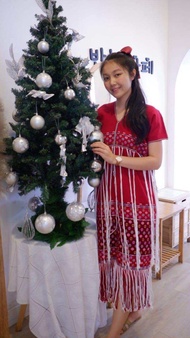 เสื้อกะเหรี่ยงสวยๆ ผ้าทอมือกะเหรี่ยง Karen dress ma moe dress