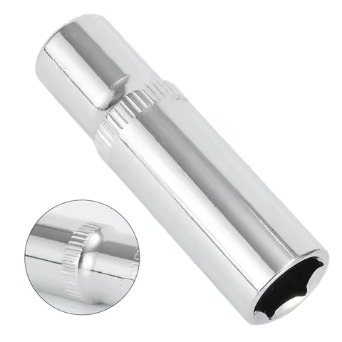 4-14mm Socket Set Adapter Square 6 Point Drive 10mm Deep Socket Repair Tools Attachment Torque Spann