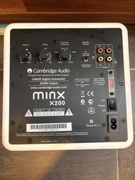 Cambridge Audio Minx X200 數碼低音炮連3個min x x21
