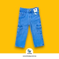 CARGO JEANS FOR 1 YEAR - 6 YEAR OLD CHILDREN