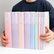 A4 Morandi Pastel Color Simplistic Display Clear Book