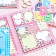 Kawaii s KTs Sticker Memo Notes Album Cartoon Kuromi Sticky Notes Album  Memo Pad School Supplies Ki