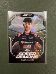 F1 奧利華 貝爾文 Oliver Bearman 哈斯車隊 新秀 2025 Topps Chrome Toyota Gazoo Racing Haas Formula One Team RC Roo