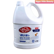 (Combo 3 Can) Nước rửa tay LIFEBUOY 4kg Chăm sóc da
