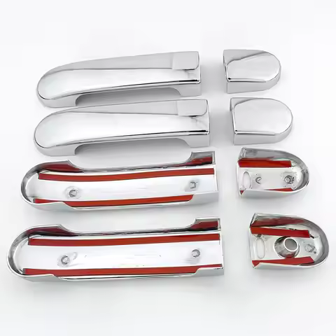 Chrome Styling Side Door Handle Cover with Keyless Access for Nissan Cube 2002-2008 / Tiida Versa La