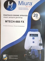 KNAPSACK ENGINE SPRAYER/ENGINE SEPROT HAMA merk MIURA MTECH 988FX