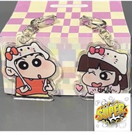 ‍ ️Ganten ‍ ️Crayon Shin-chan Xiaoai keychain suitable acrylic keychain pendant bestie doublebag