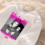 t shirt Nirvana 1987 oversize lengan pendek Kaos retro car katun murni korean style wanita top