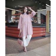 Fika Shirt Buttonscarves Needle Thread in Pink Size S