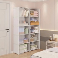 HAMODERN Minimalist Wardrobe with Multifunctional Shelves and Curtains - HM1