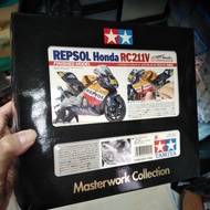 46 ROSSI HONDA RC211V REPSOL MOTOGP TAMIYA 1/12 MASTERWORK 2002 WORLD CHAMP