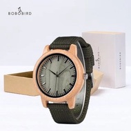 Couple Watches BOBO BIRD Wood Watch Men Bamboo Relogio Masculino Ladies Wristwatch With Leather Band