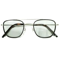 EYEVAN 日本製造 Paddy BC-W Paddy Wellington 太陽眼鏡，拉絲鉻/海軍藍，49□20-145。二手。 EYEVAN。