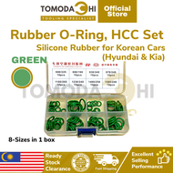 TOMODACHI Car Aircond Rubber O Ring HCC Set  Oring Korean Car Silicone Rubber | O Ring Air Cond Kere
