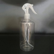 BDS - BOTOL PLASTIK 500ML TRIGGER BENING PUTIH HDPE / BOTOL SPRAY 500 ML / BOTOL ISI ULANG [HARGA GR