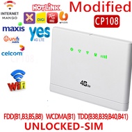 [Modified] 4G/LTE Router Gateway 4G 3G CP108/CP101/CP903 Broadband Mobile Hotspots unlimited Modem P