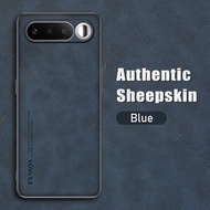 Jingsanc Leather Casing For Realme 16 5G Case Luxury Sheepskin Silicone Soft TPU Phone Casing Simple