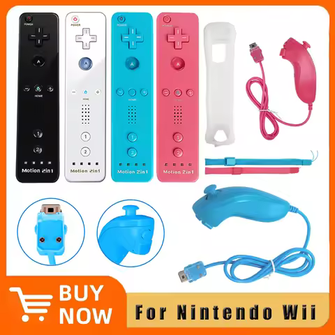 Built-in Motion Plus Wireless Gamepad Controller For Nintendo Wii Games Control For Nintend Wii Remo