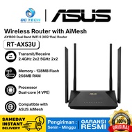 ASUS RT-AX53U AX1800 Dual Band WiFi 6 Wireless Router with AiMesh Wireless Router WIFI 6