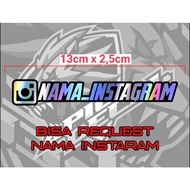 Ig Name Sticker/Instagram Name Sticker/Fb Name Sticker/Tik Tok Name Sticker/Account Name Sticker