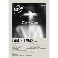 Poster Cover Album I Am > I Was by 21 Savage