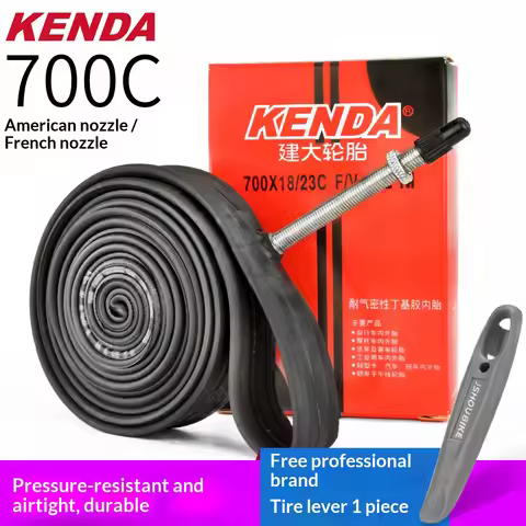 KENDA 700X18/23/25/28/32/43C Road bicycle inner tube Butyl rubber AV/FV 32/36/48/60/80mm for road bi