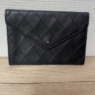 Chanel 外縫線皮夾/中夾