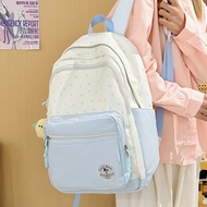 Children's Versatile High-Value Backpack Girls' Cute Fashionable Casual Double-Shoulder Backpack C4G