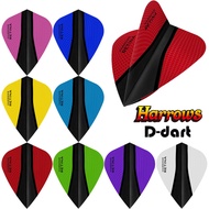 Harrows Dart Flights - KITE Shape RETINA X 100 Micron Darts Flight 3pcs/pack (SAYAP ARROW)