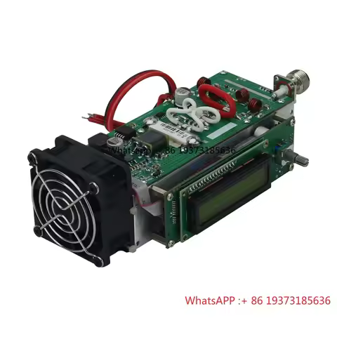 0-150W 83-108MHz Adjustable Stereo FM Transmitter with Full Protection Design for Ham Radio Station