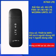 Bộ Định Tuyến WiFi 4G Không Dây Di Động USB Dongle Có Khe Cắm Thẻ SIM Điểm Truy Cập Bỏ Túi Hỗ Trợ 8