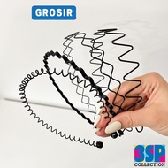 3SP | AC196 Medium Size Iron Zig Zag Hairband for Children or Adults