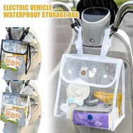 Portable EV Charger Organizer | Waterproof Transparent Storage Bag with Hanging Hook, Large Capacity