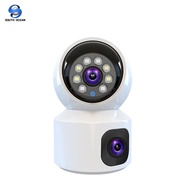 Wifi/4G Sim Card Dual Lens / Double Image 5MP Wireless CCTV Camera V380 PRO CCTV