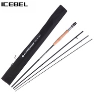 FLY Four-section Fly Fishing Rod9Feet2.7#4/5/6/7/8Fishing Rod Fly Fishing Lure Fast/Slow Tune Horse 