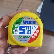 WOOD METERAN 5M 5 METER WOOD METER/ 5 M MEASURING TAPE/