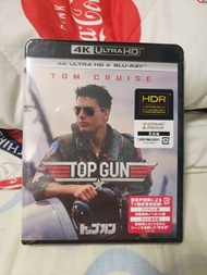 TOP GUN (1986) 4K+2D BLU-RAY（日本版) 4K有中字